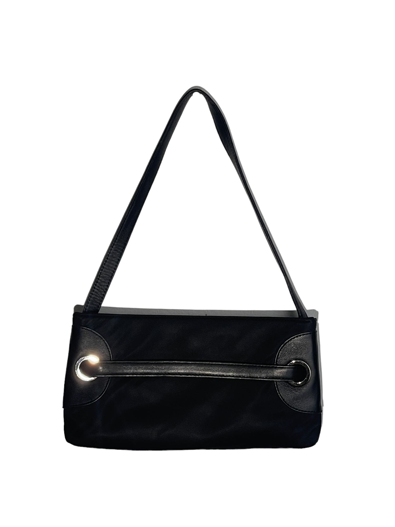 Black Furla Shoulder Bag