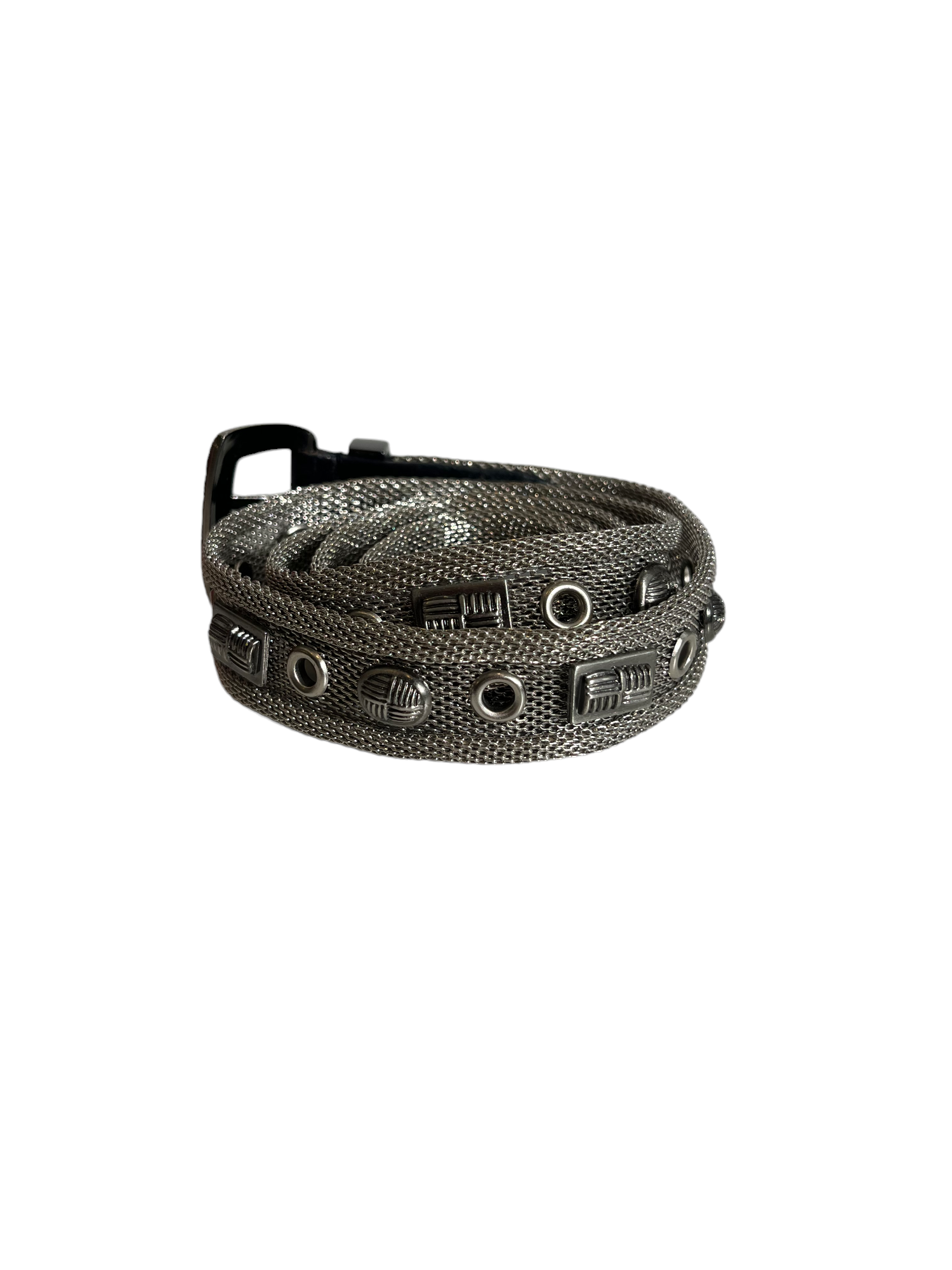 Silver Mesh Belt