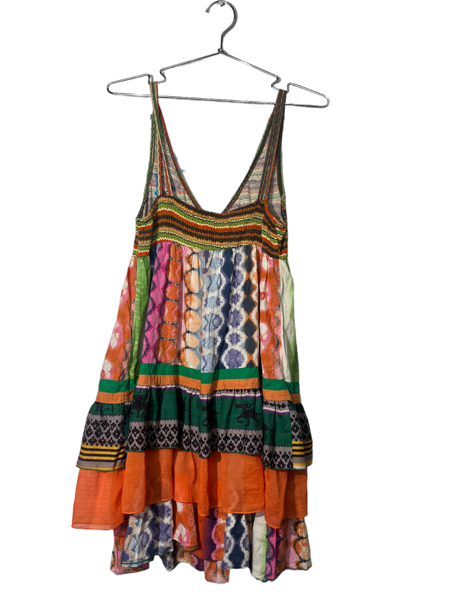 Colorful Multi Patterned Dress