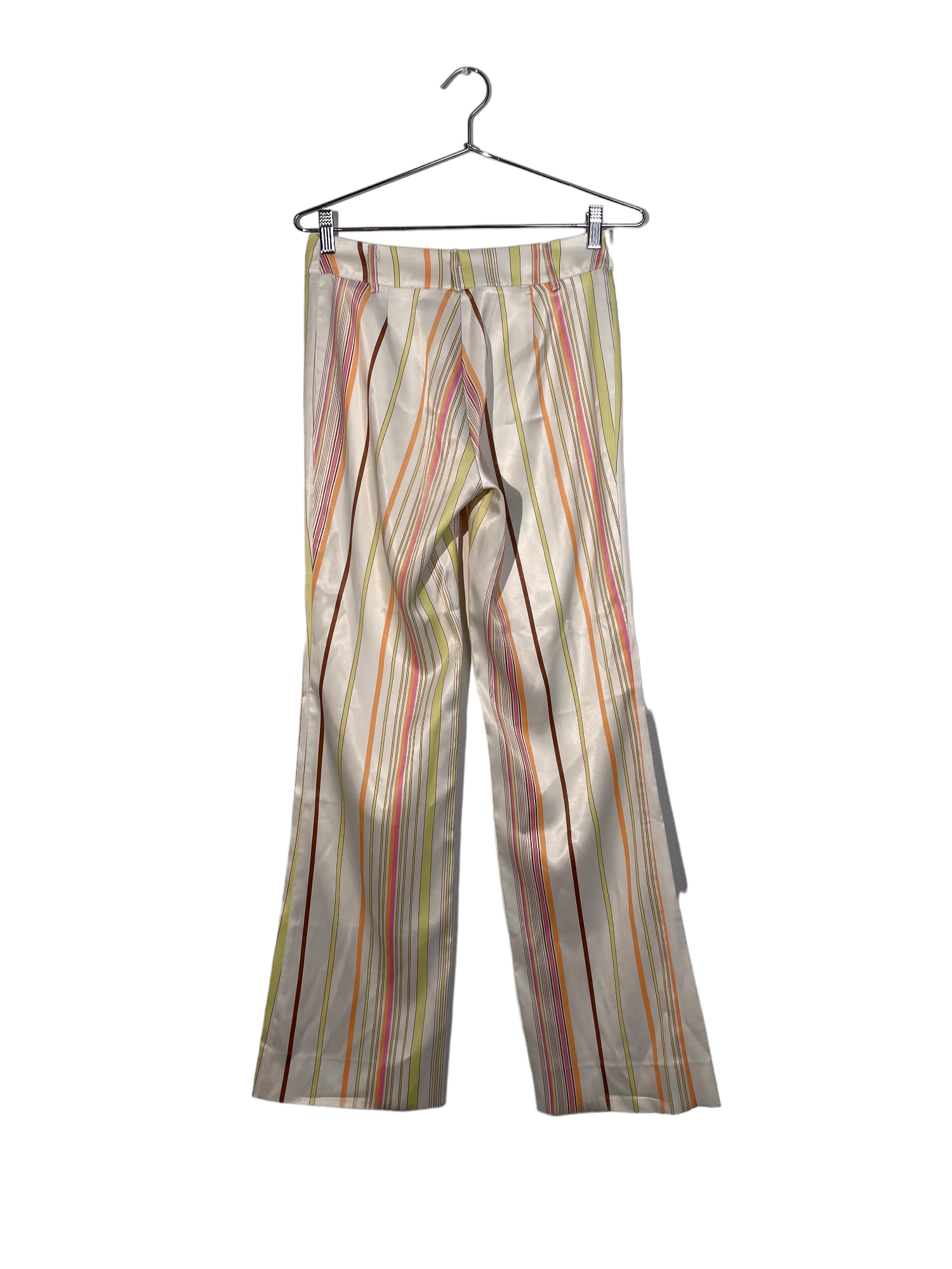 Multicolor Stripes Flared Pants
