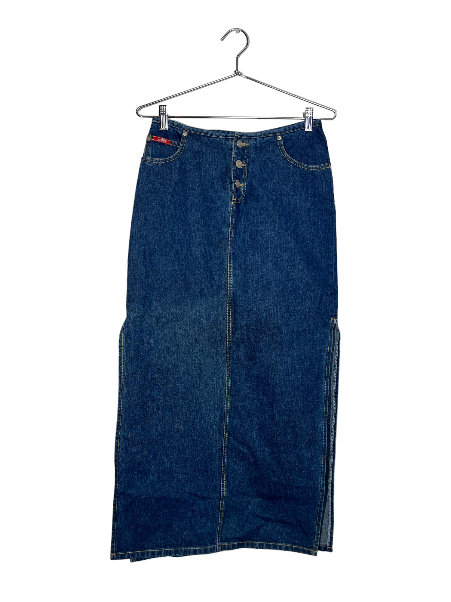 Jalate Vintage Denim Maxi Skirt