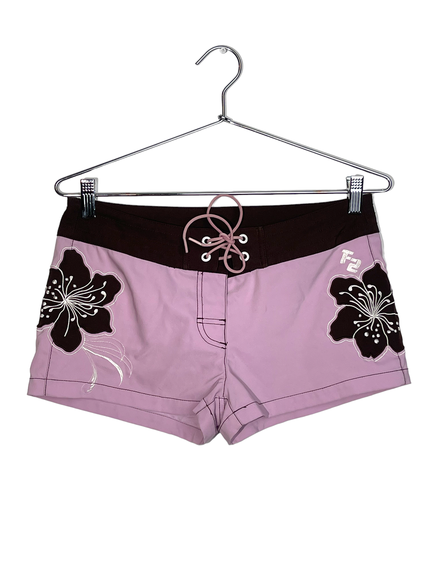 Hibiscus Lilac Shorts