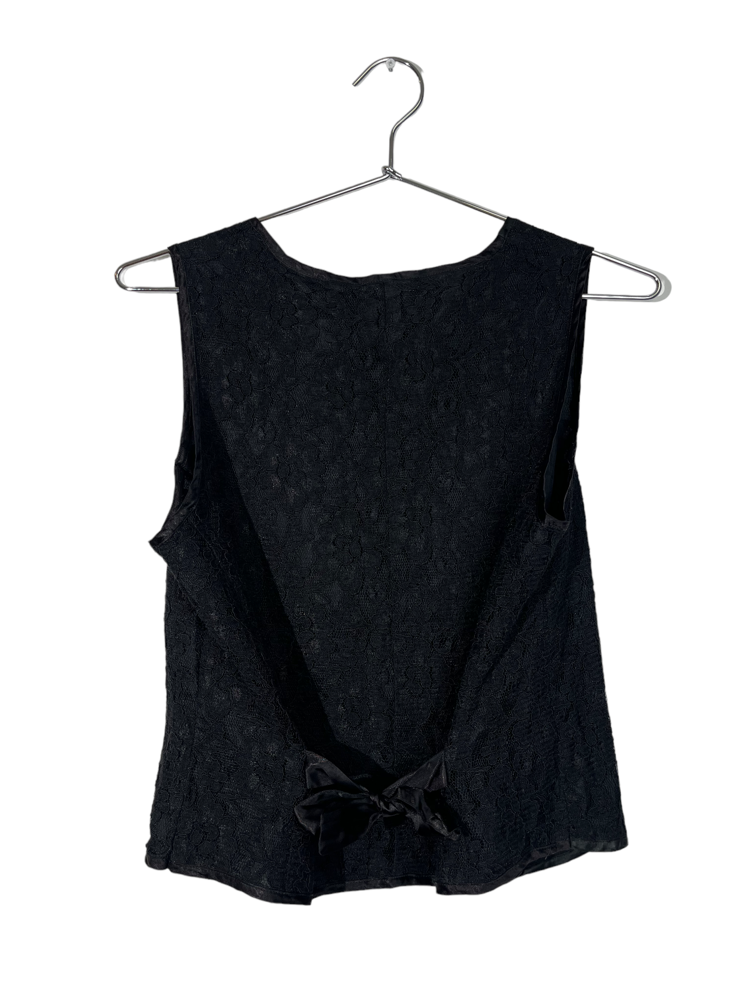 Black Lace Vest