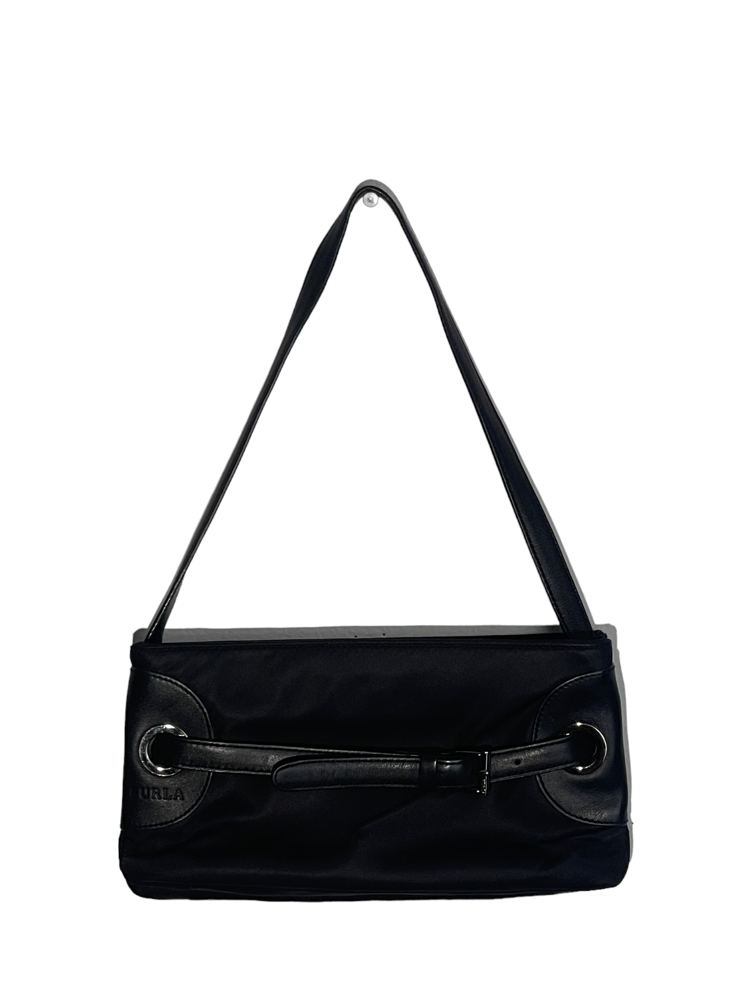 Black Furla Shoulder Bag.