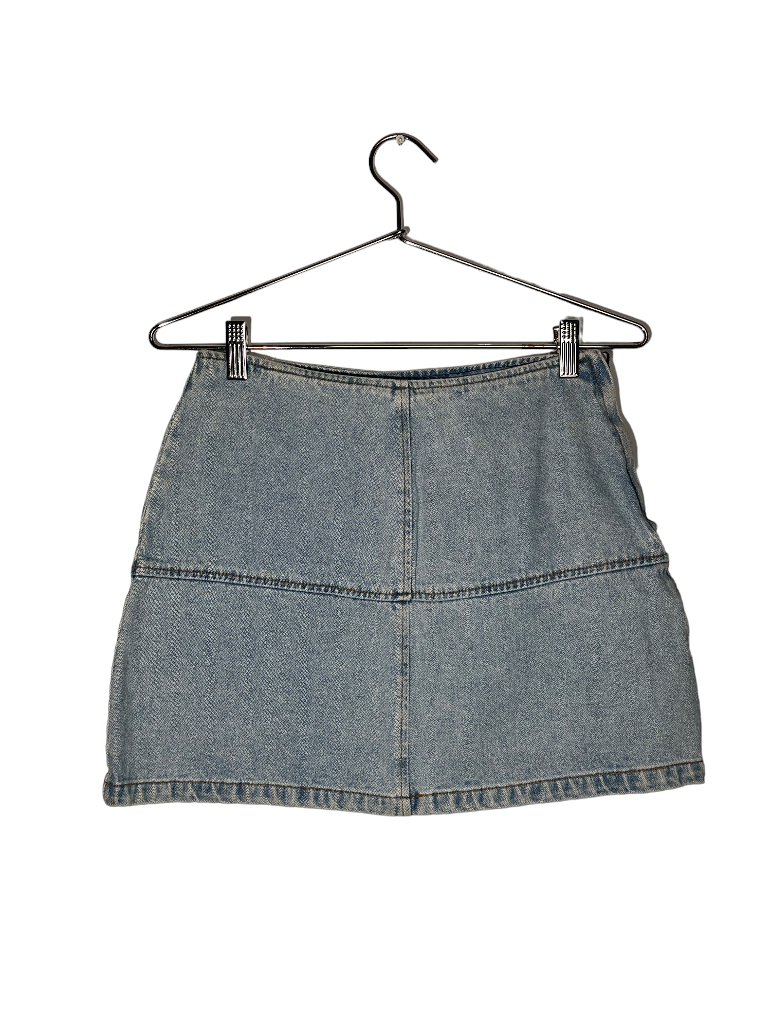 L.A. Blues Light Wash Denim Skirt