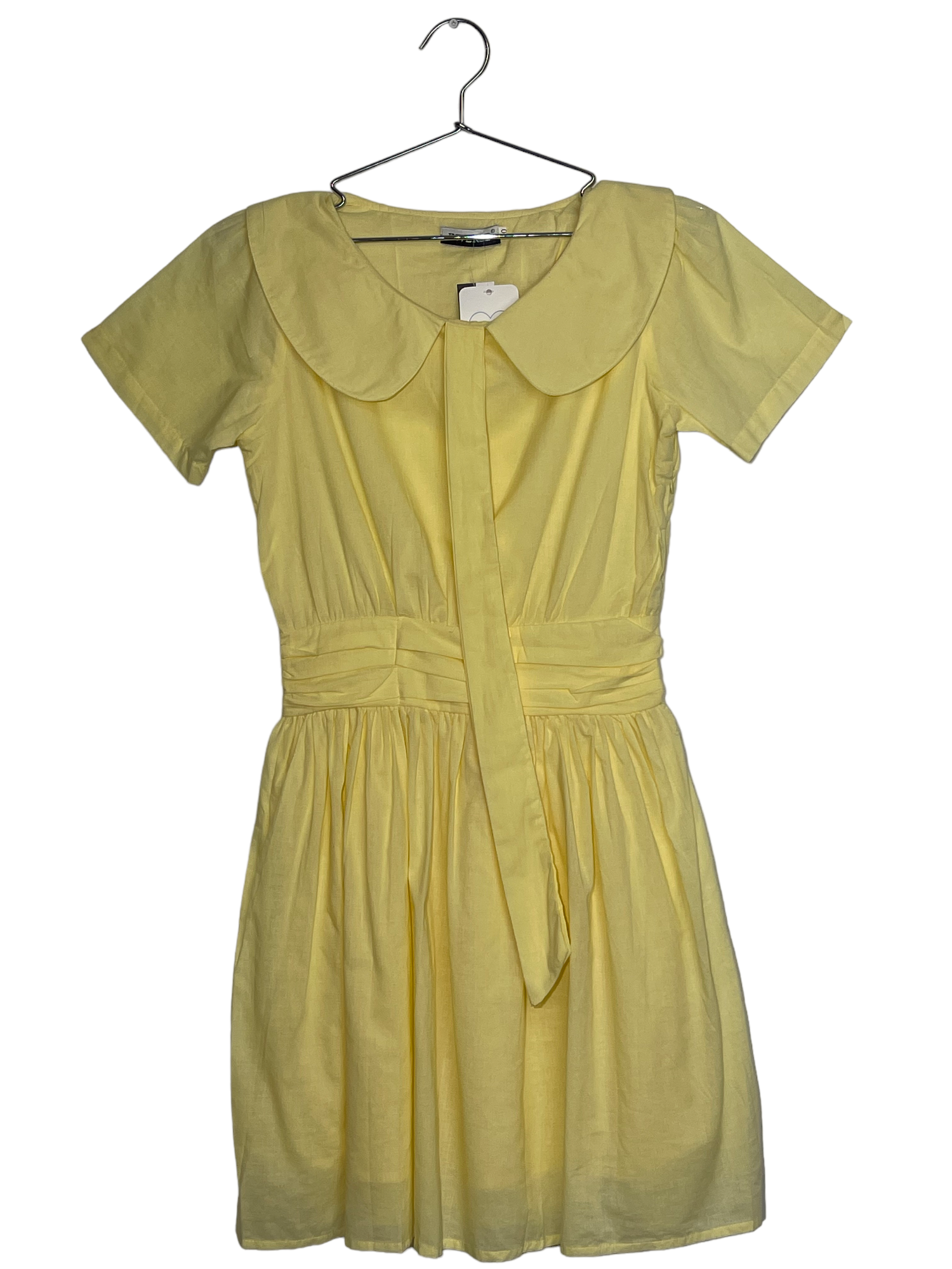 Pastel Yellow Bow Dress
