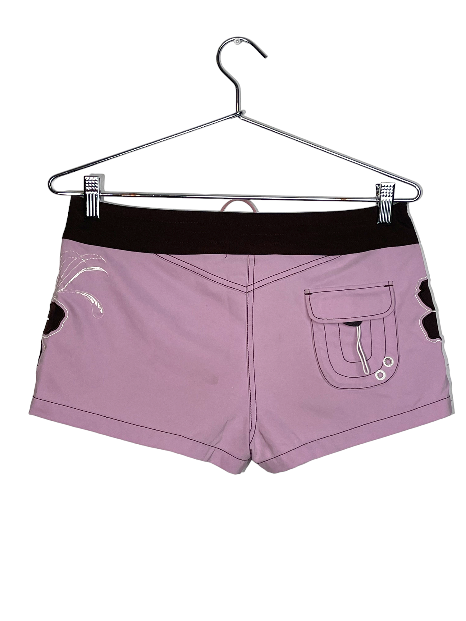 Hibiscus Lilac Shorts