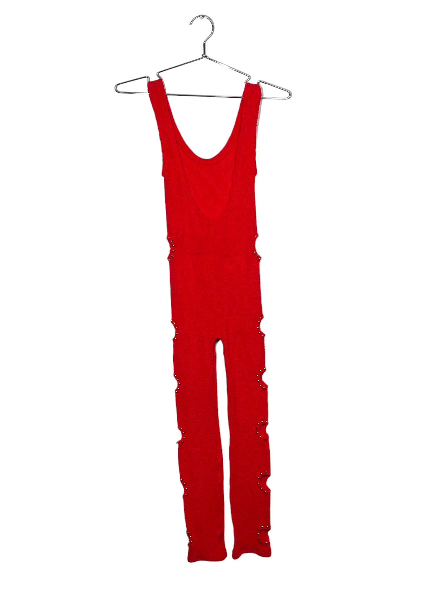 Red Spandex Jumpsuit