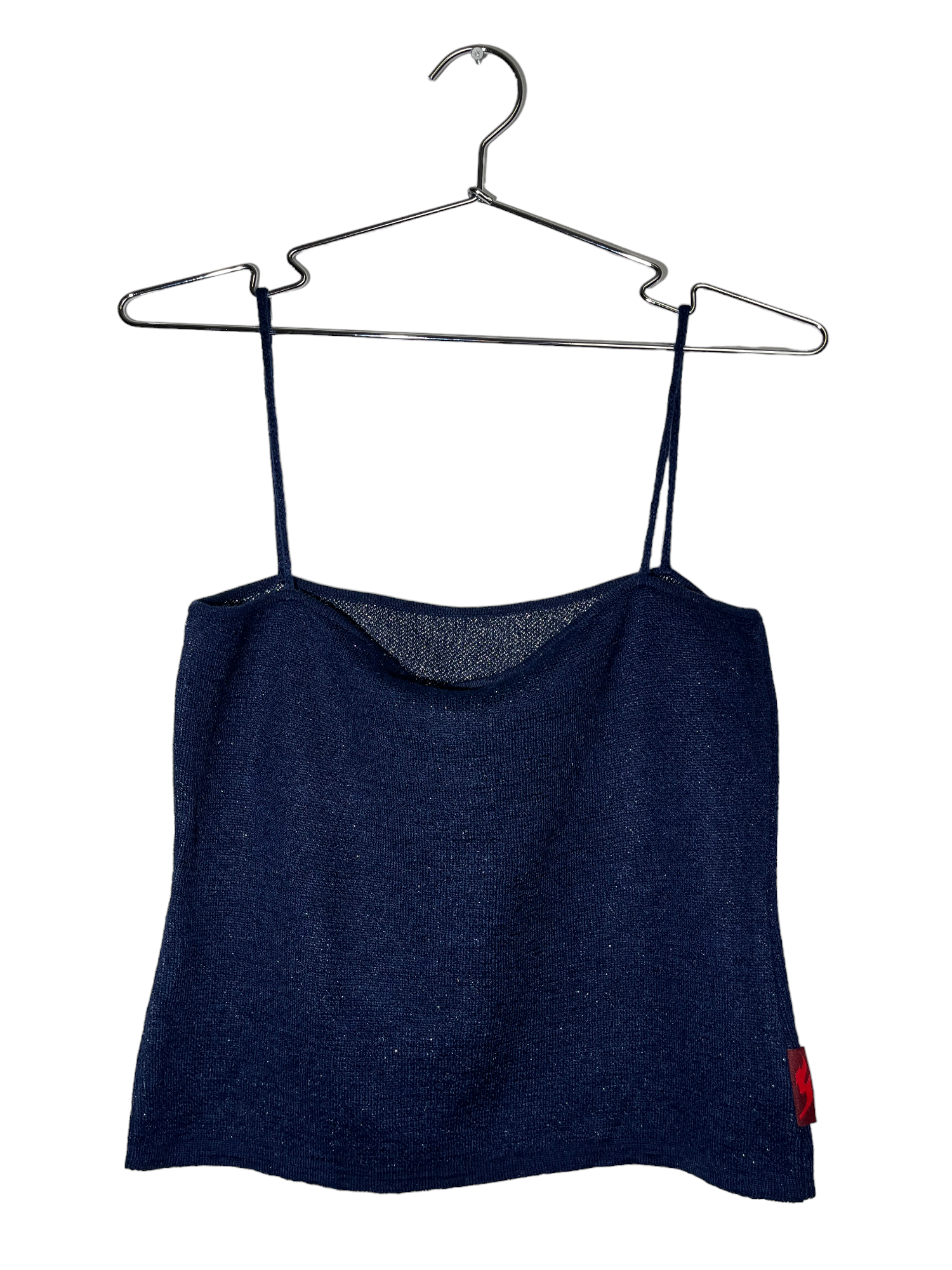 Dead Stock Navy Blue & Silver Knit Tank