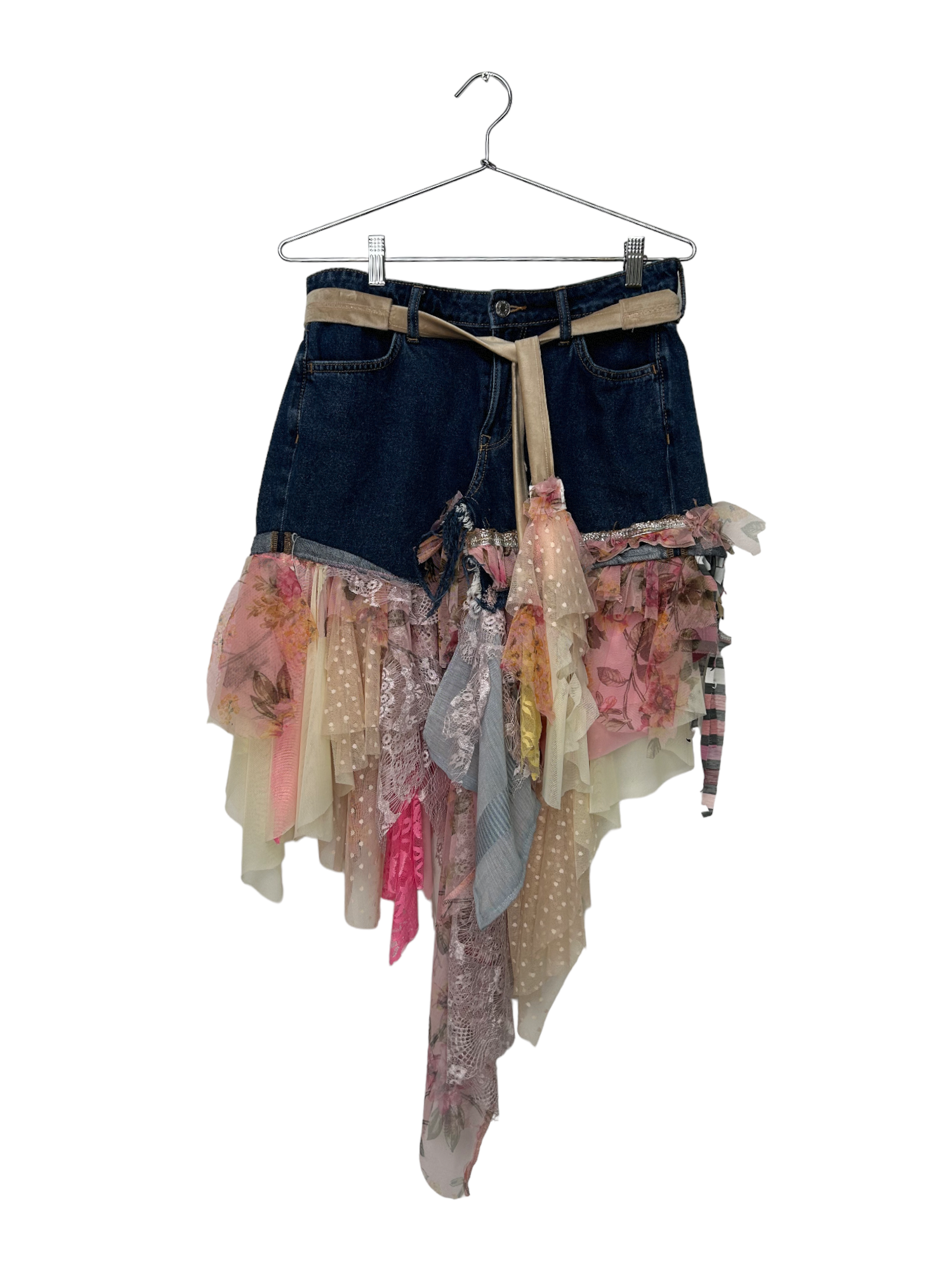 Mechis Handmade Jean Skirt