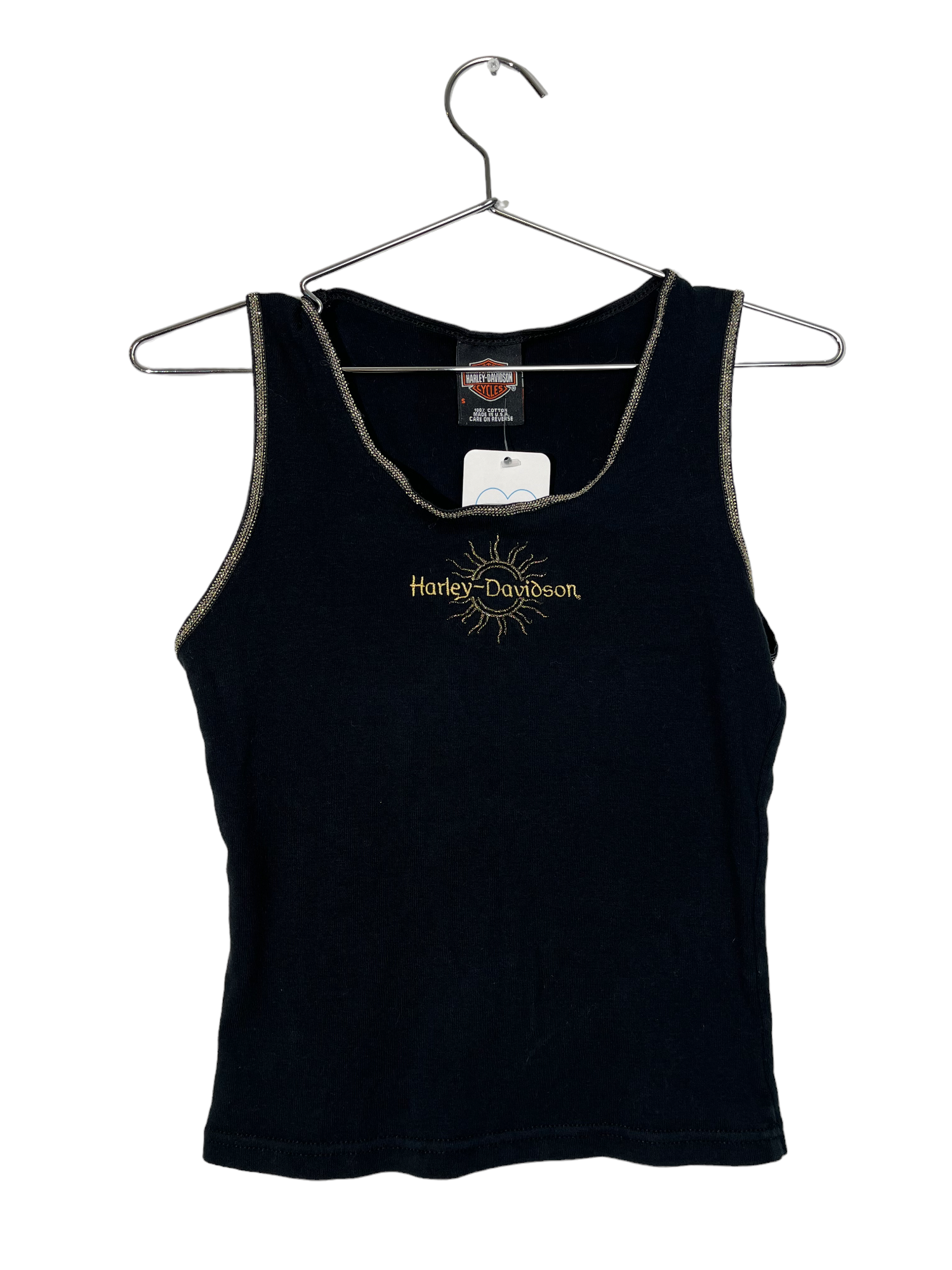 Harley Davidson Black Tank