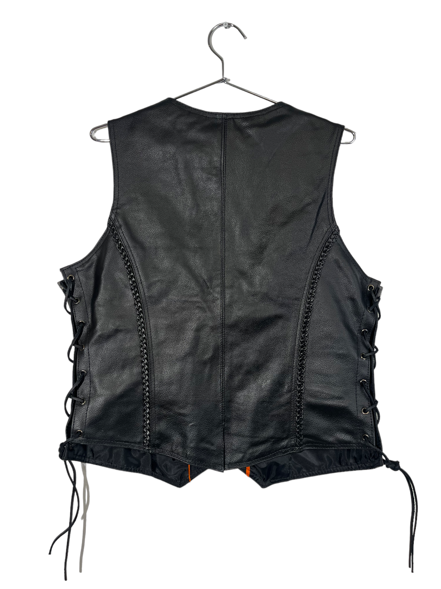 Dream Apparel Black Vest Lace up Detailing