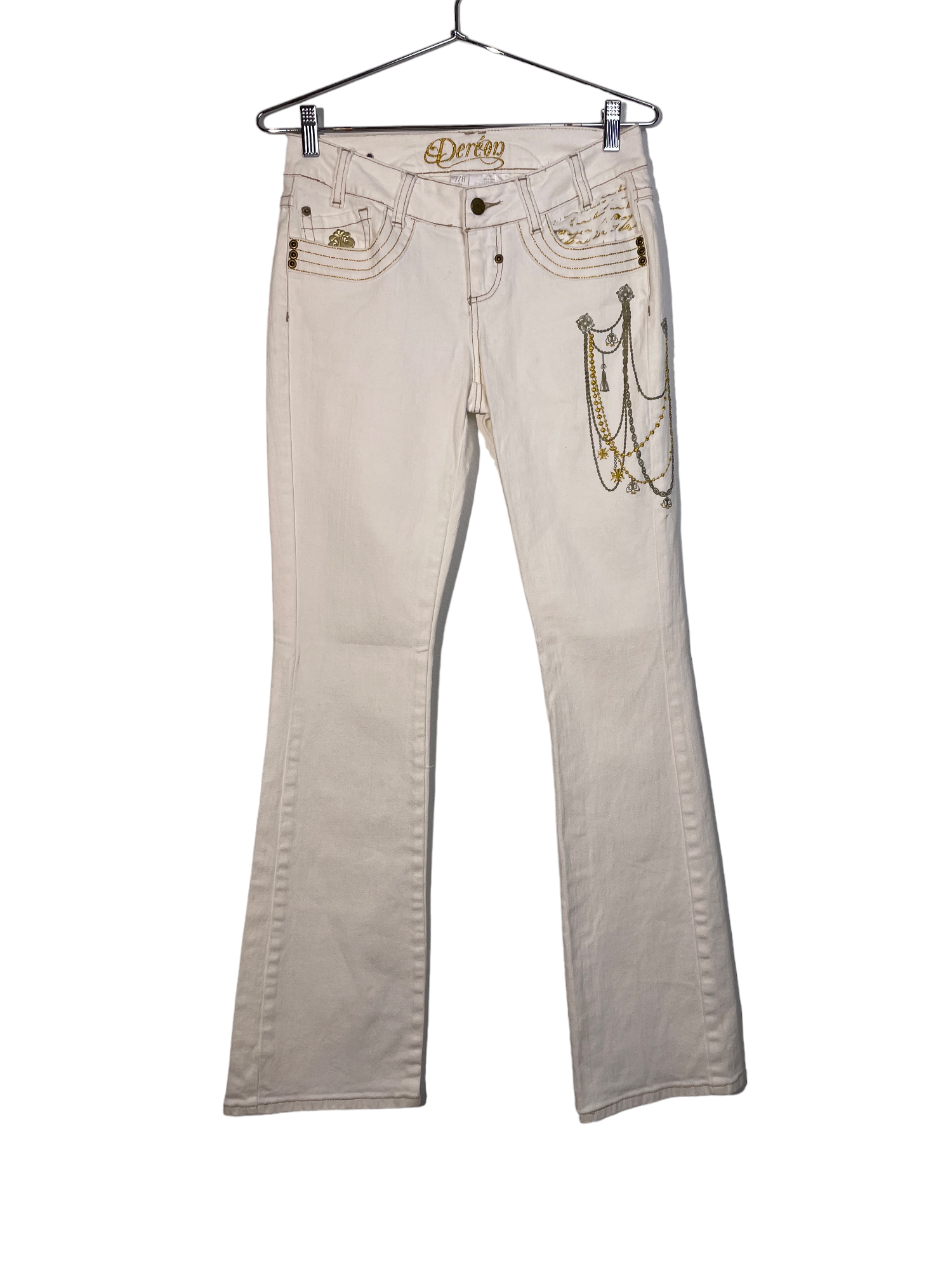 House Of Dereon White Jeans