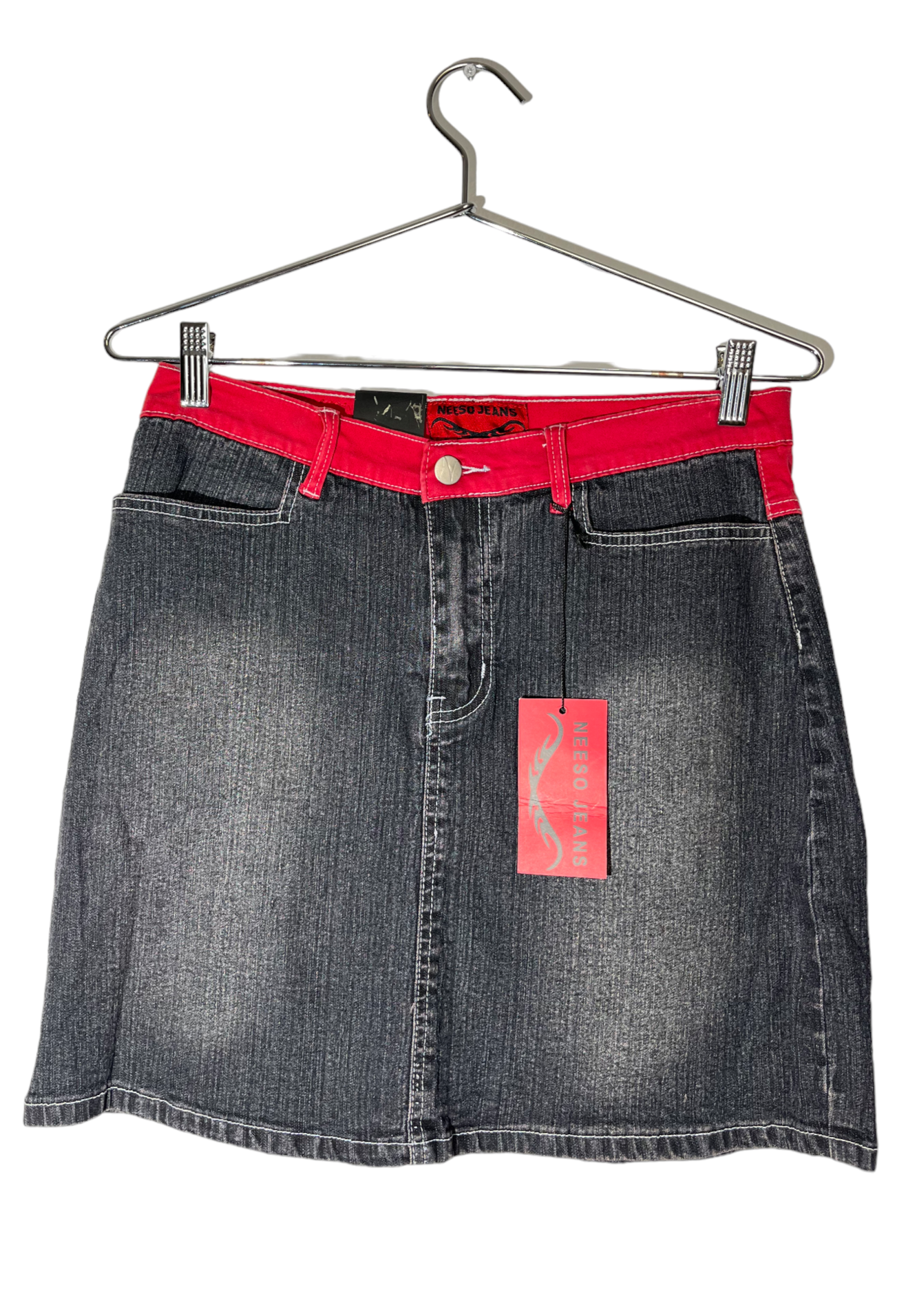 Neeso Jeans Black Denim Skirt