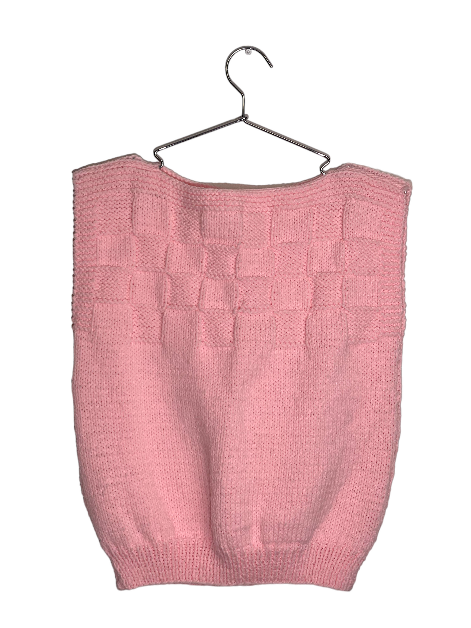 Knitted Pink Vest