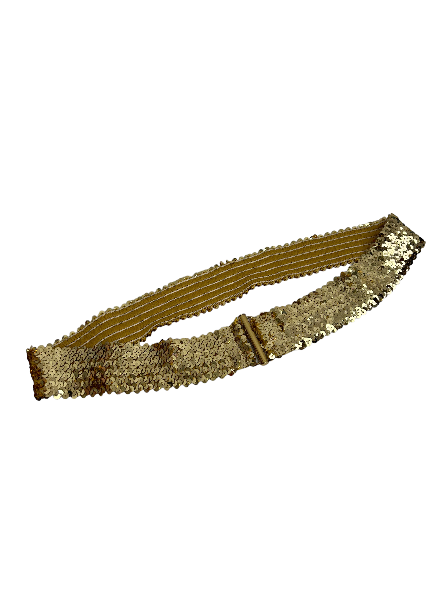 Gold Sequins Belt