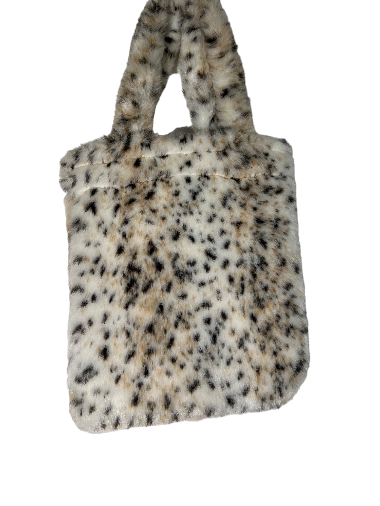 Fur Animal Print Purse