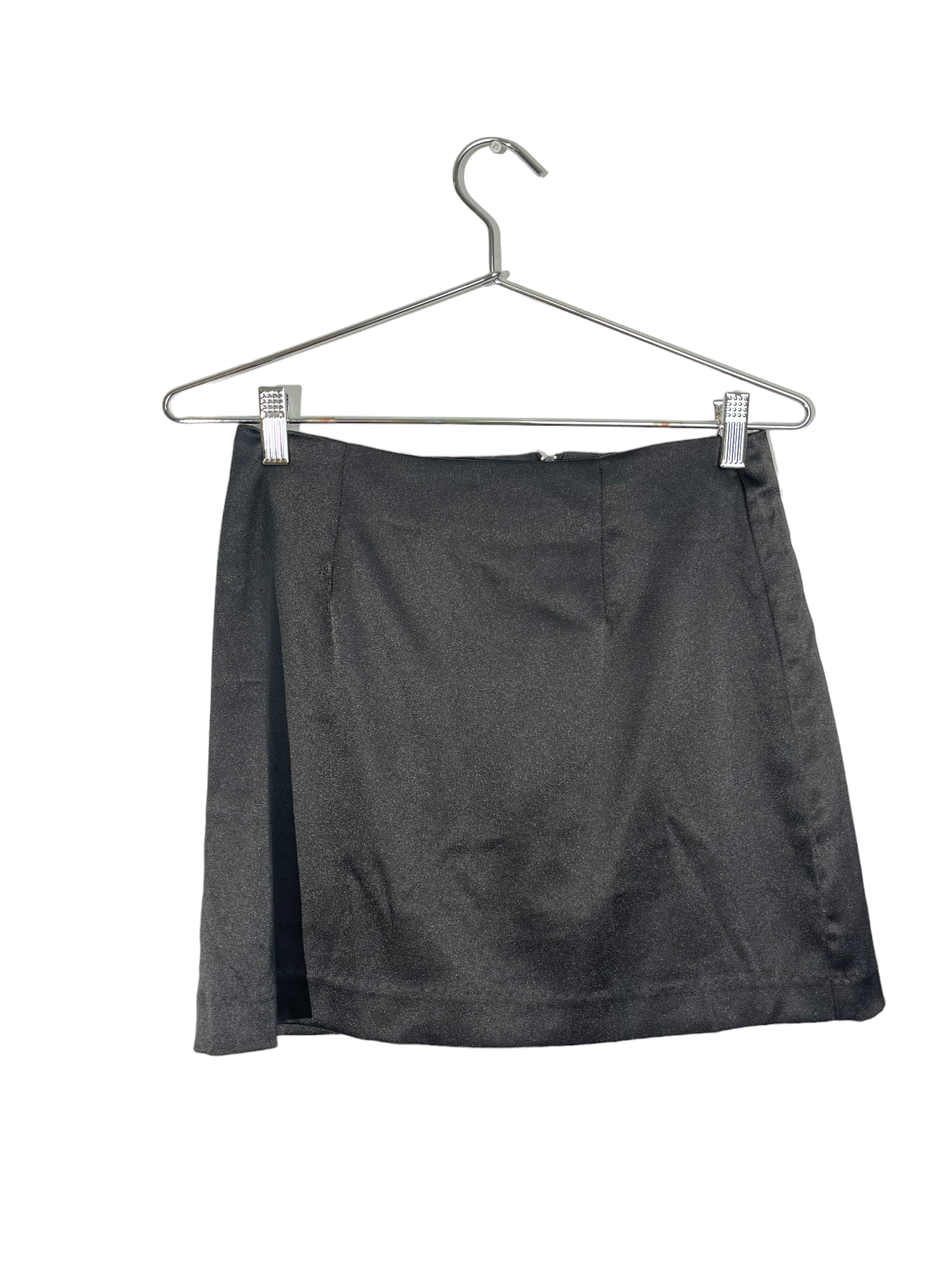 Black A-Line Mini Skirt