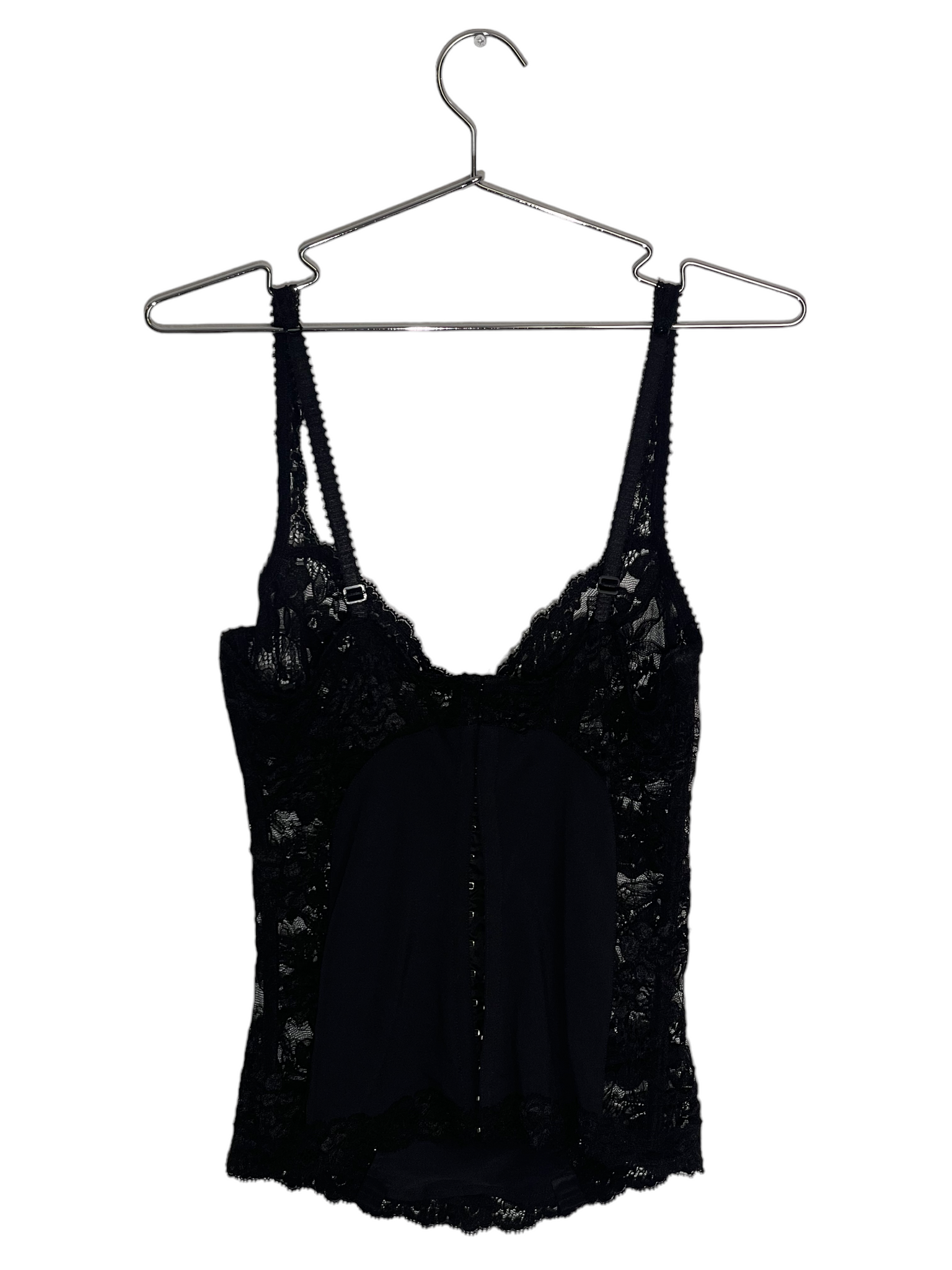 Black Lace Corset Top