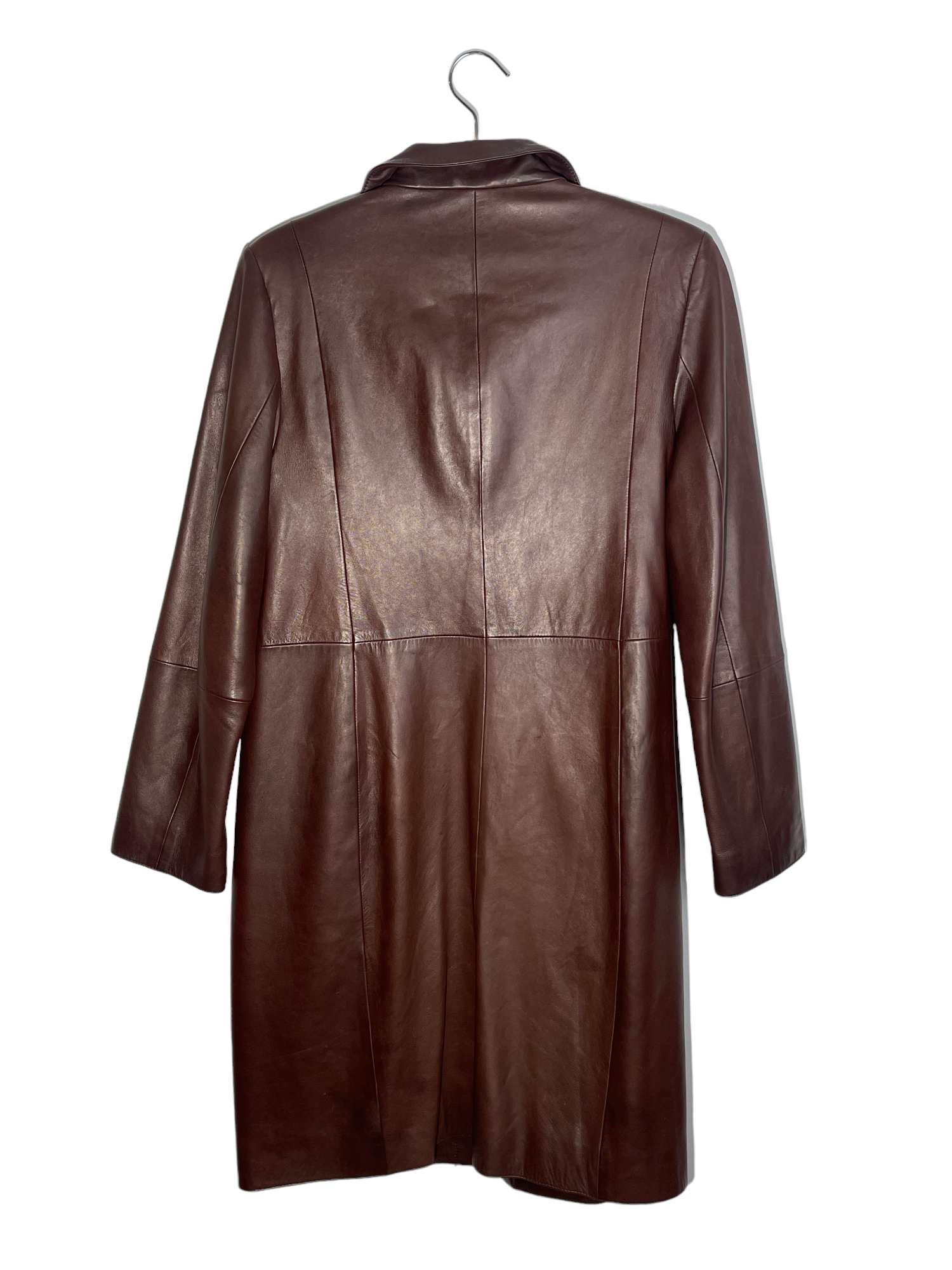 Lakeland Brown Leather Coat