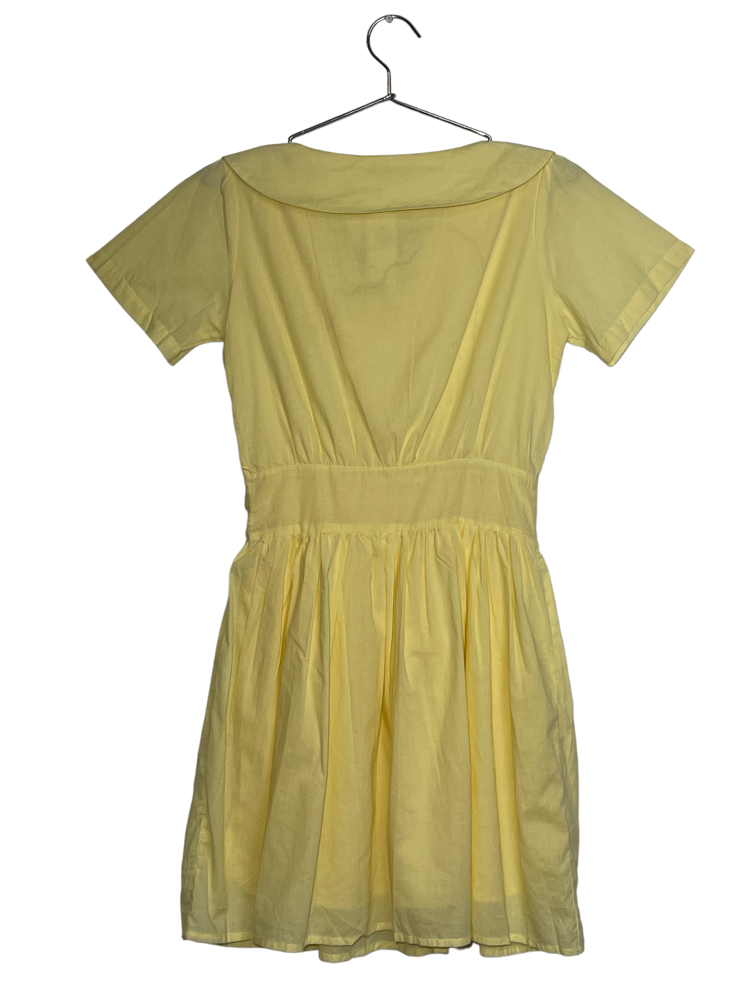 Pastel Yellow Bow Dress