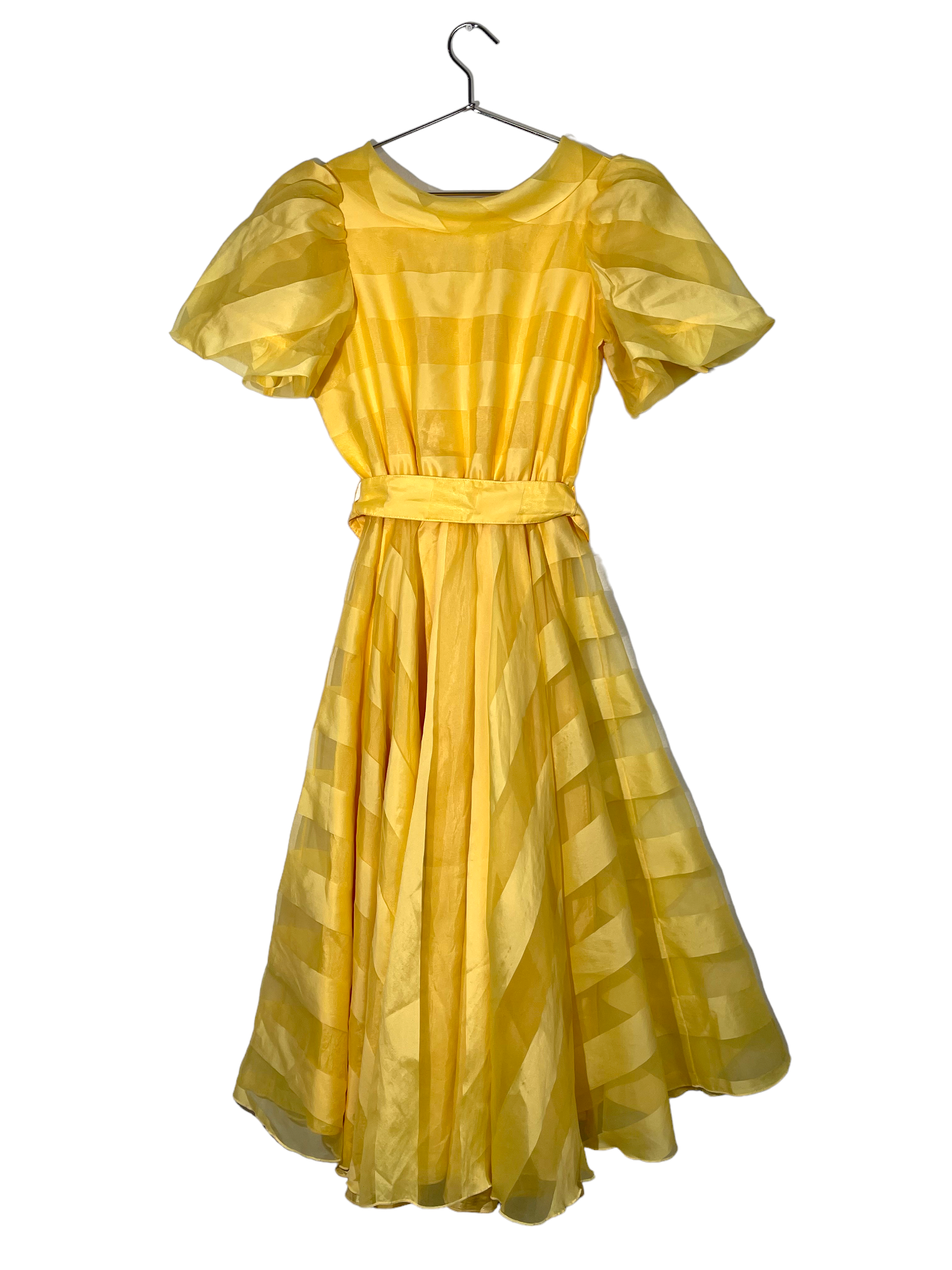 Vintage Yellow Dress