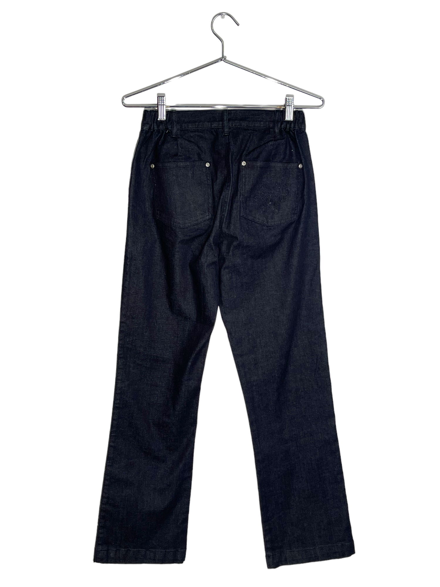 Cotton Traders Dark Denim Classic Pants