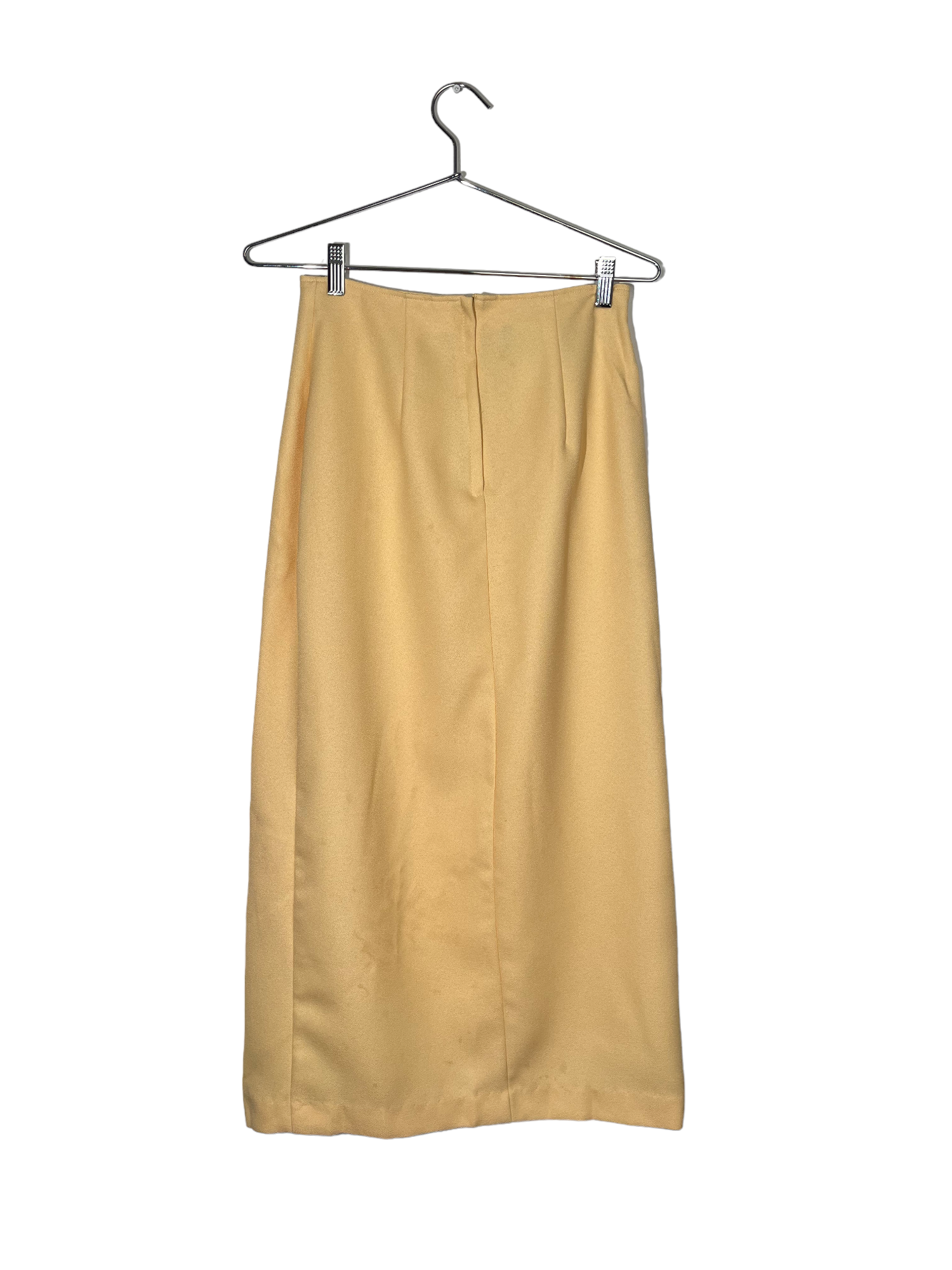 Vintage Yellow Maxi Skirt