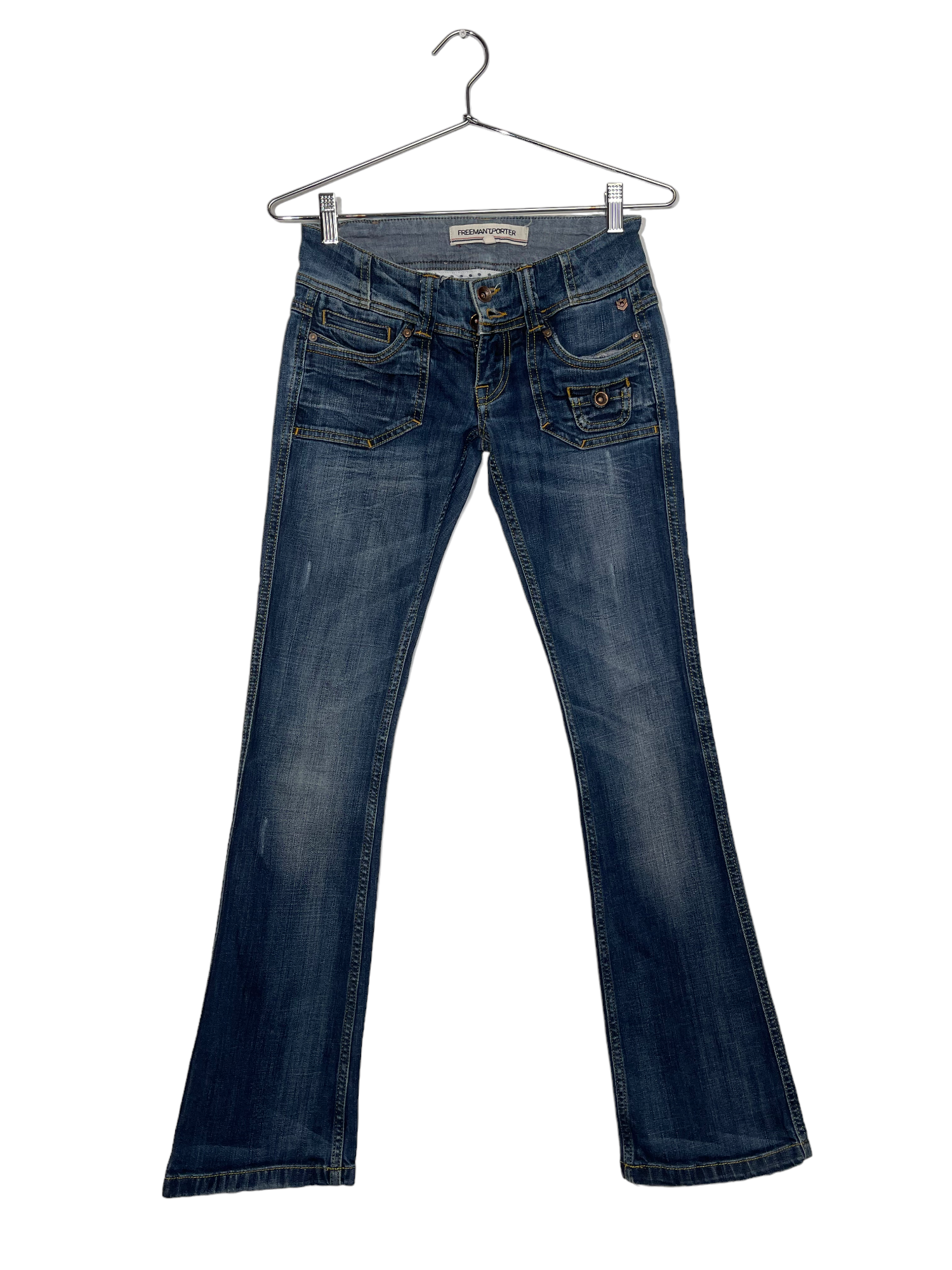 Fitted Flare Jeans
