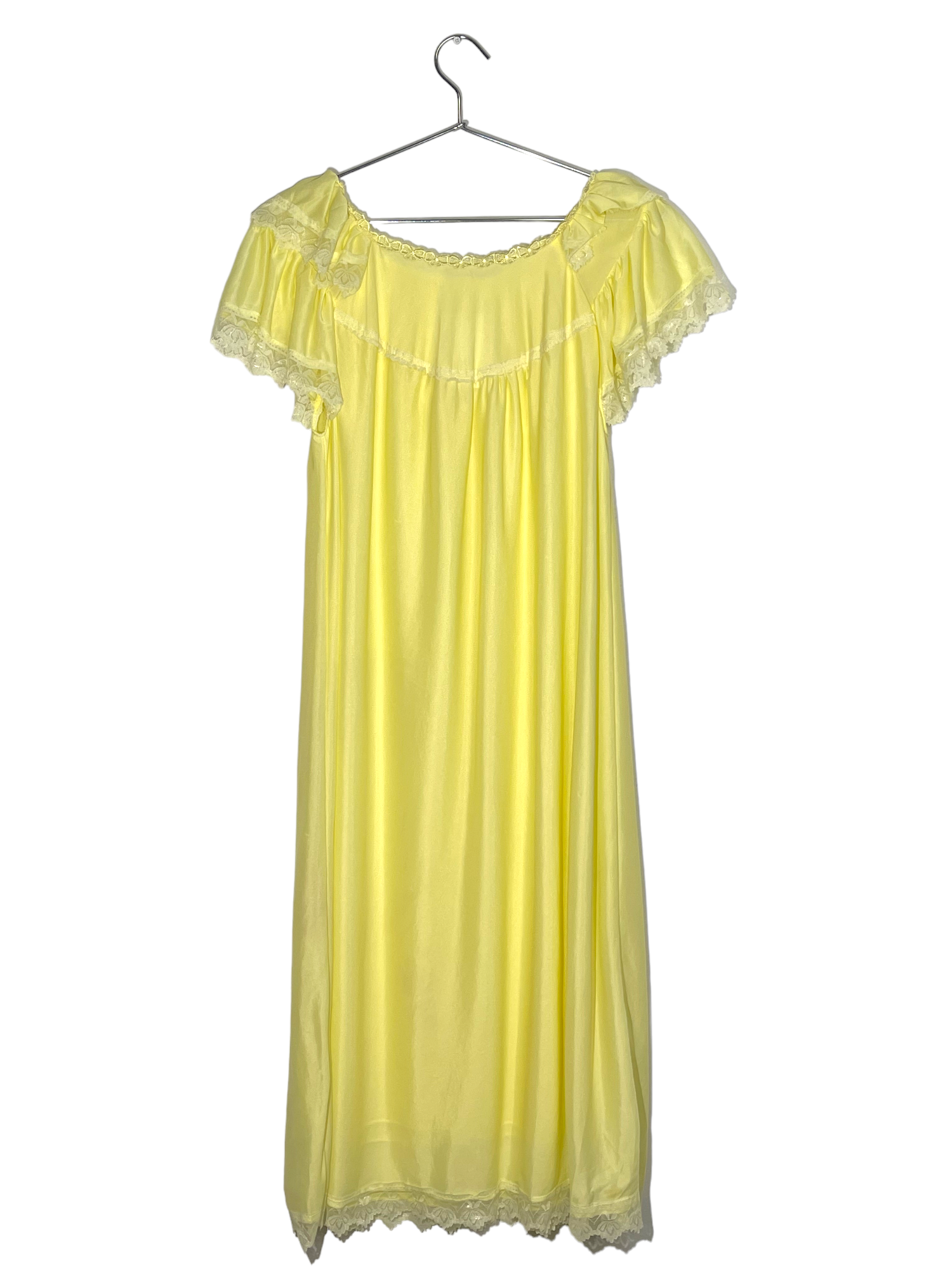 Pastel Yellow Nightgown