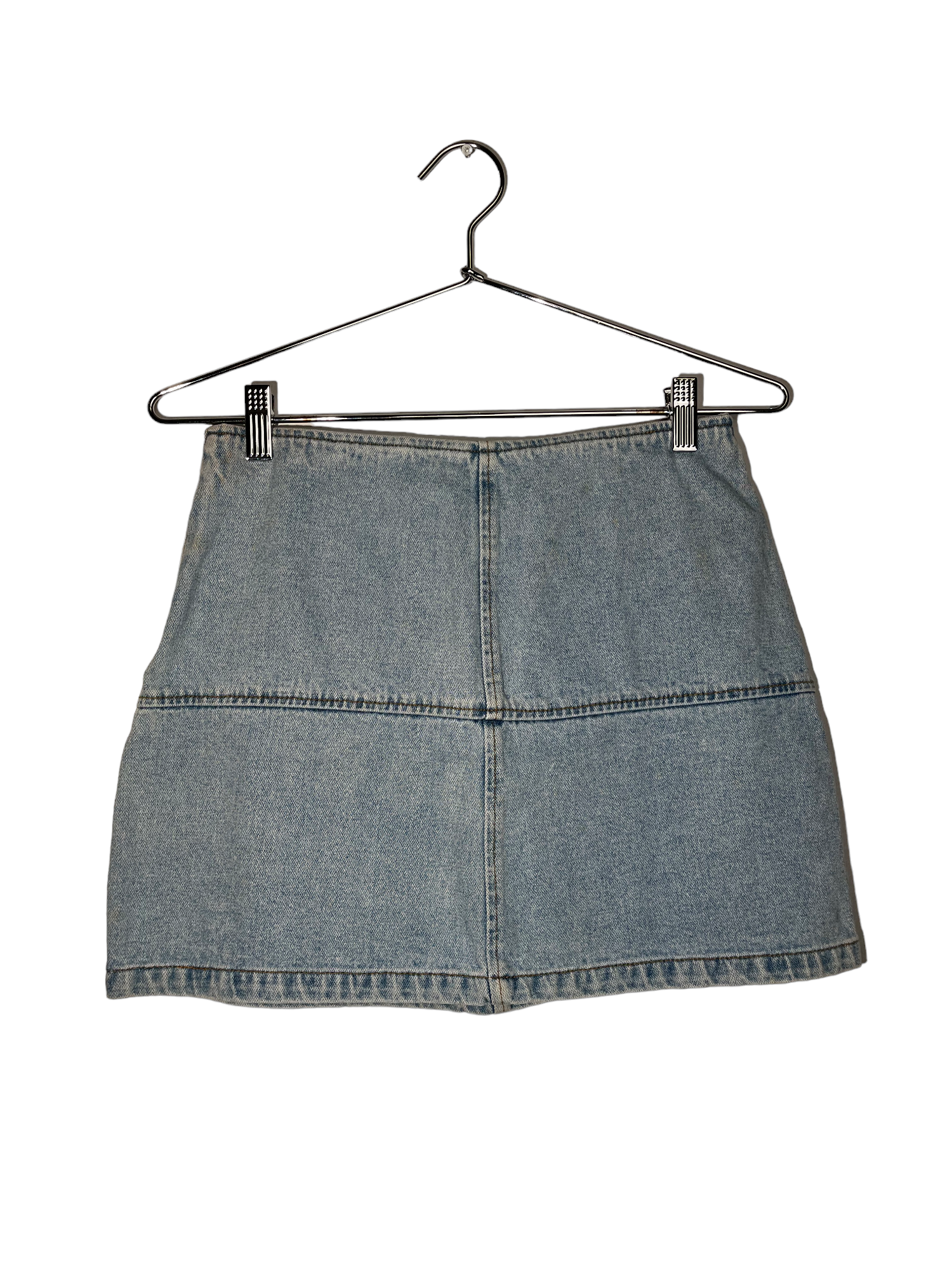 L.A. Blues Light Wash Denim Skirt