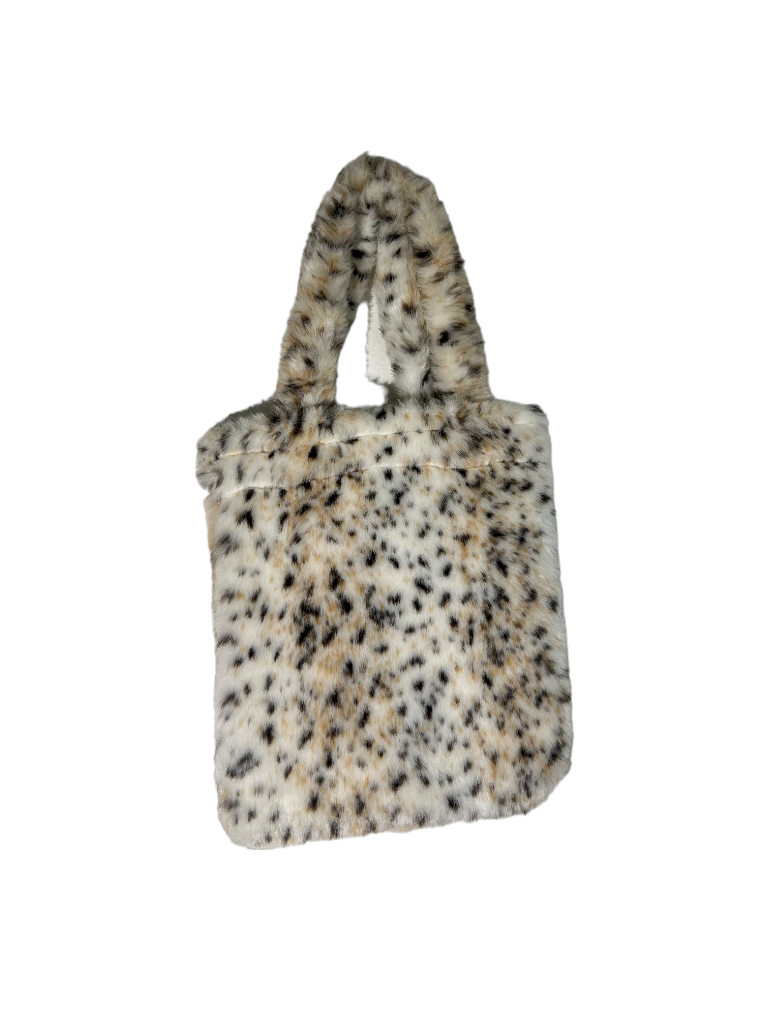 Fur Animal Print Purse